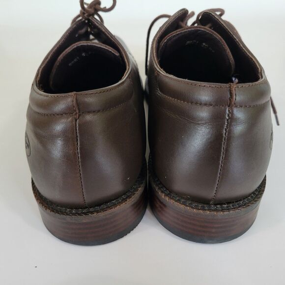 Havana Joe Mens Lace Up Derby Leather Shoes Brown Sz  45 US 11